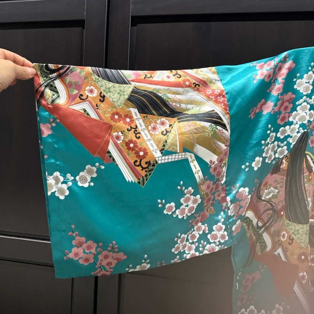 Floral Kimono Robe NWT - Picture 5 of 7